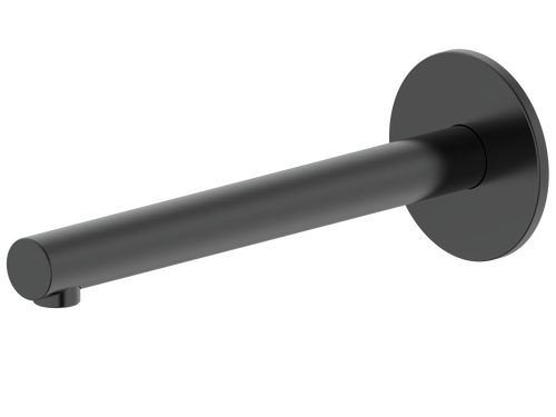 Projix Straight Basin or Bath Spout 220mm Black LF [306205]