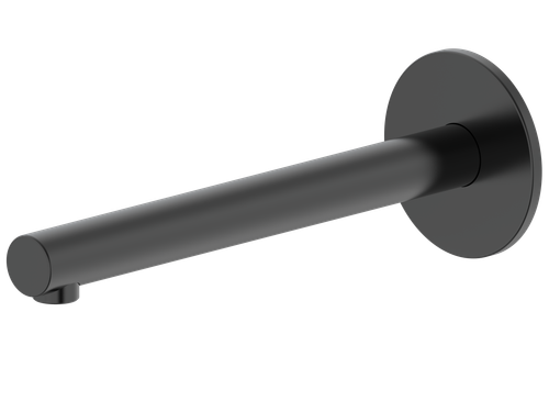 Projix Straight Basin or Bath Spout 220mm Black LF [306205]