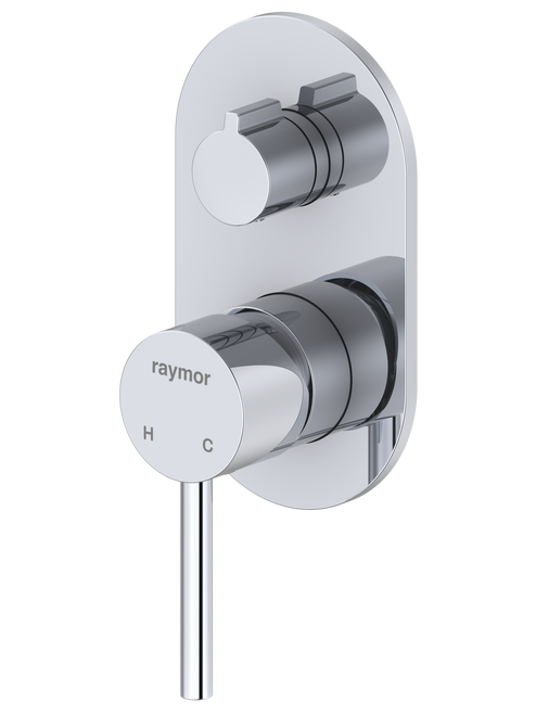 Projix Wall Mixer with Diverter Chrome [306219]