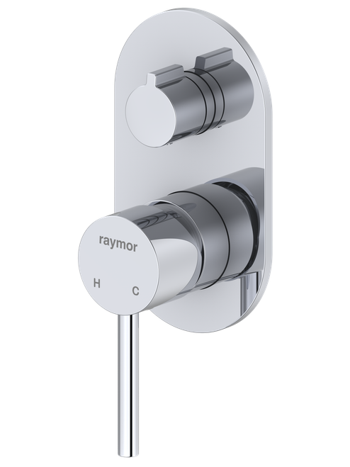 Projix Wall Mixer with Diverter Chrome [306219]