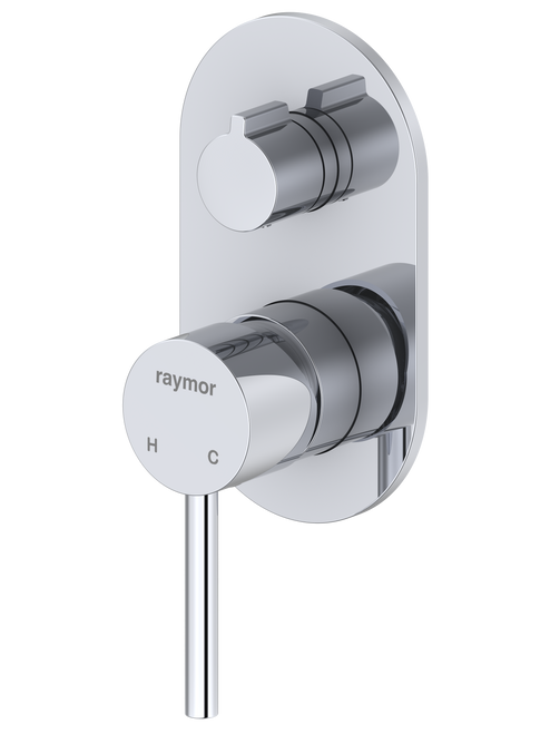Projix Wall Mixer with Diverter Chrome [306219]
