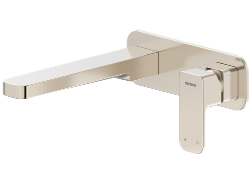 Sigma Wall Mixer Set with 220mm Spout Brushed Nickel LF [304941]
