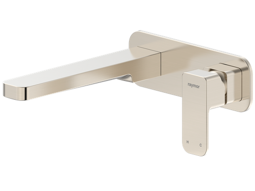 Sigma Wall Mixer Set with 220mm Spout Brushed Nickel LF [304941]