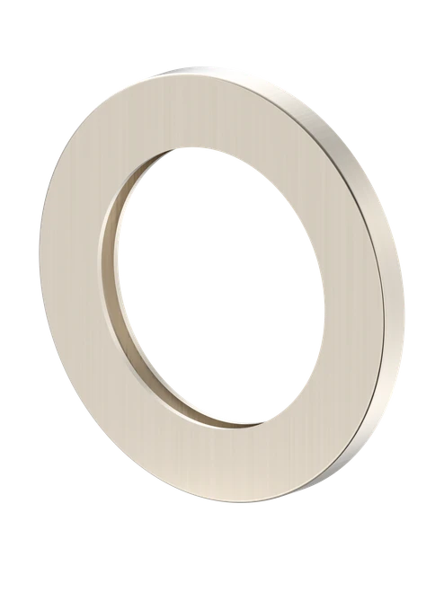 Ray 1 Wall Mixer Wall Plate (Only) Round 65mm Brushed Nickel [305082]