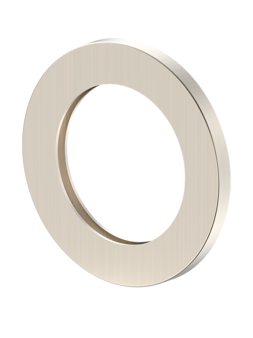 Ray 1 Wall Mixer Wall Plate (Only) Round 65mm Brushed Nickel [305082]