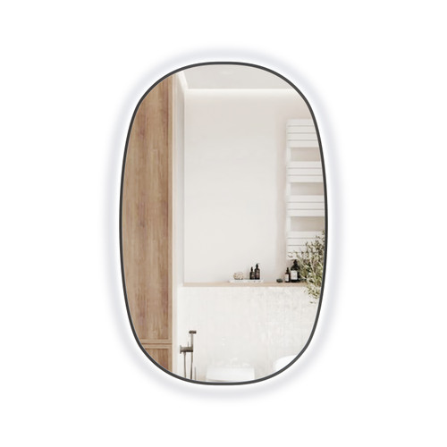 Valmont Vertical LED Mirror 580 x 900 x 30mm Gunmetal [320154]