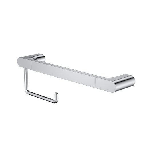 Urbane II Universal Rail 400mm and Toilet Roll Holder Set Chrome [322487]