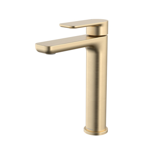 Luna II Mid Basin Mixer Brushed Brass [326146]