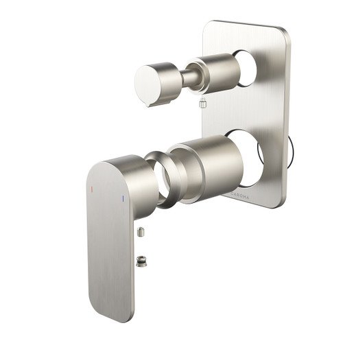 Luna II EasySwitch Bath or Shower Mixer with Diverter Trim Kit (Only) Brushed Nickel [326132]