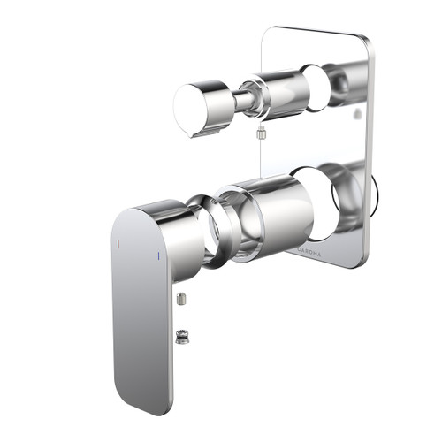 Luna II EasySwitch Bath or Shower Mixer with Diverter Trim Kit (Only) Chrome [326124]