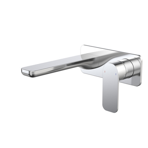 Luna II EasySwitch Wall Basin or Bath Mixer (Complete Kit) 180mm Chrome [326274]