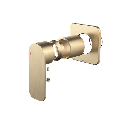 Luna II EasySwitch Bath or Shower Mixer (Trim Kit Only) Brushed Brass [326277]