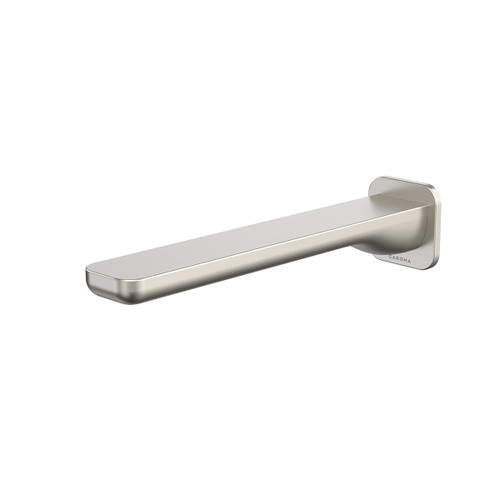 Luna II Basin or Bath Outlet 220mm Brushed Nickel [326267]