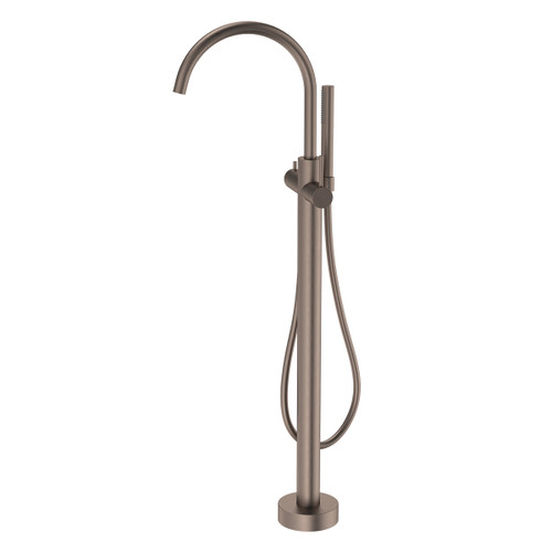 Liano II Freestanding Bath Filler with Hand Shower (Complete Kit) Brushed Bronze [323051]