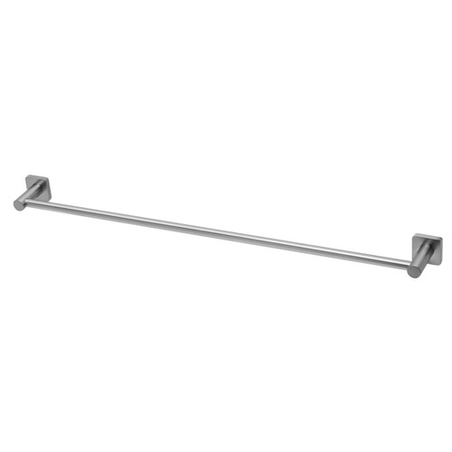 Radii Single Towel Rail Square Plate 800mm 316 Stainless Steel [317936]