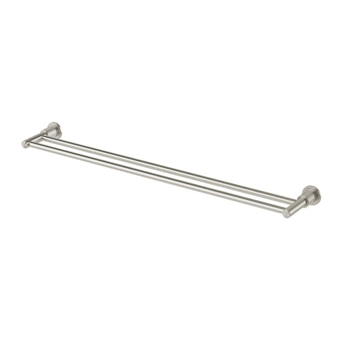 Wiltern Double Towel Rail 800mm Brushed Nickel [321545]