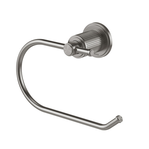 Wiltern Toilet Roll Holder Brushed Carbon [321571]