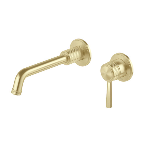 Wiltern SwitchMix Wall Basin or Bath Mixer Set Brushed Gold [321633]