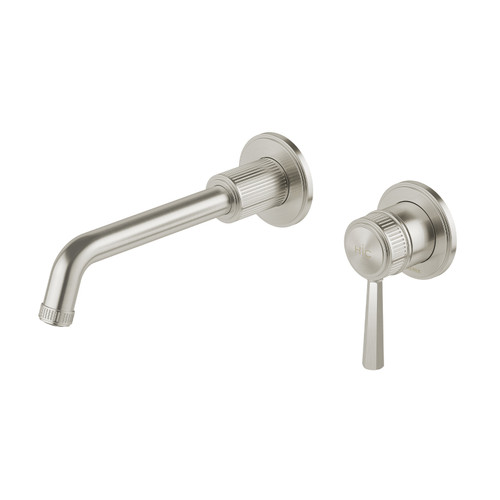 Wiltern SwitchMix Wall Basin or Bath Mixer Set Brushed Nickel [321623]