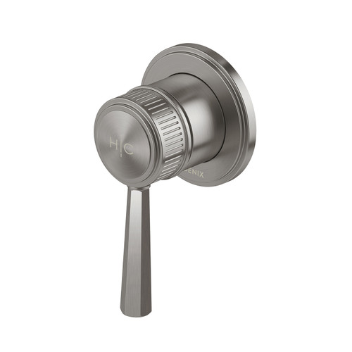 Wiltern SwitchMix Shower or Wall Mixer Fit-Off Kit Brushed Carbon [321607]