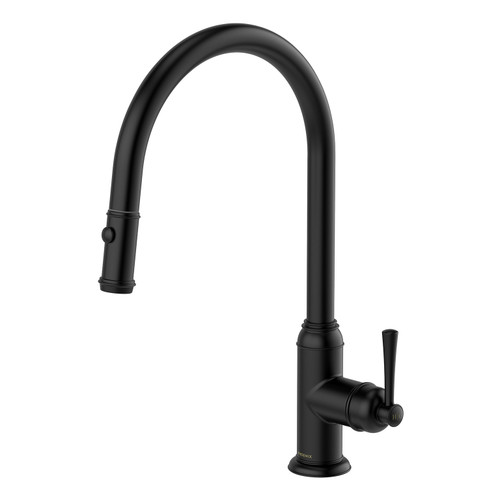 Cromford Pull-Out Sink Mixer Matte Black [315945]