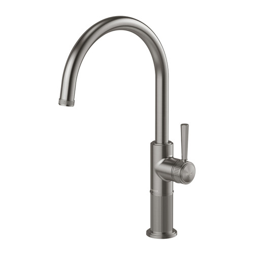 Wiltern Sink Mixer Brushed Carbon [321600]