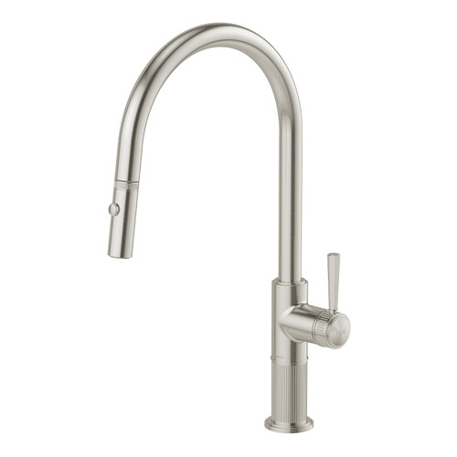 Wiltern Pull-Out Sink Mixer Brushed Nickel [321531]