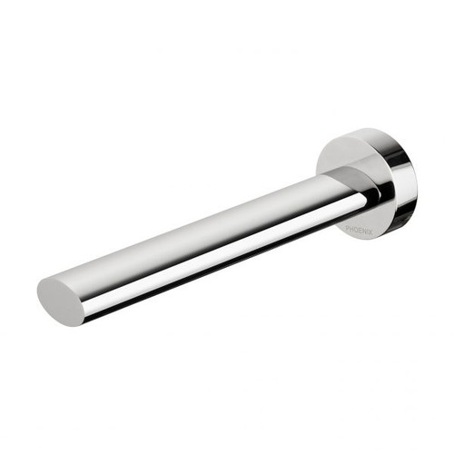 Vivid Slimline Oval Wall Basin Outlet 180mm 6Star Chrome Lead Free [315503]
