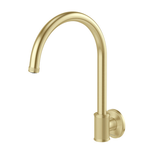 Wiltern Wall Sink Outlet Brushed Gold [321516]