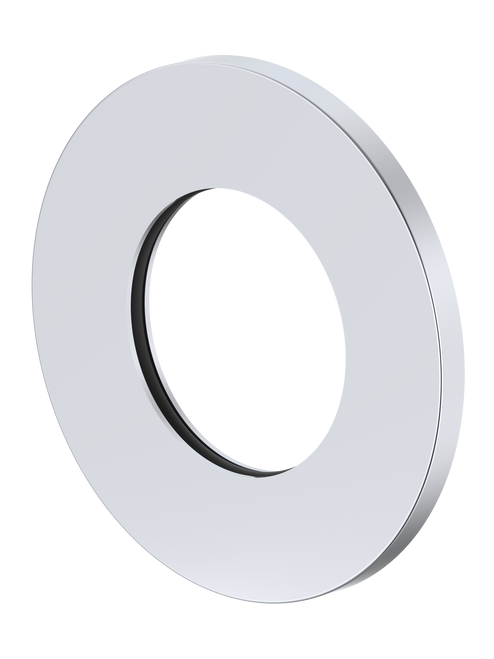Ray 1 Wall Mixer Wall Plate (Only) Round 80mm Chrome [314825]