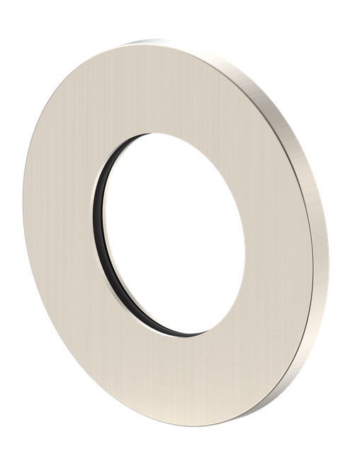 Ray 1 Wall Mixer Wall Plate (Only) Round 80mm Brushed Nickel [314827]
