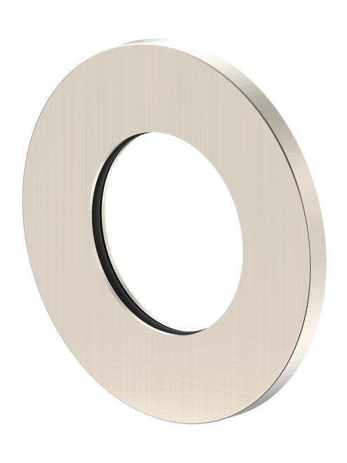 Ray 1 Wall Mixer Wall Plate (Only) Round 80mm Brushed Nickel [314827]