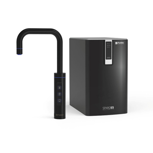 Sparq S5 Filtered, Sparkling and Still Water with Sink Mixer Black [319771]