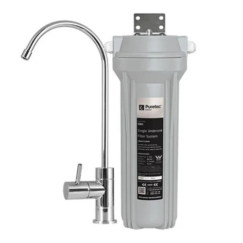 Single Undersink System Complete Include PLV Ot235 Faucet Ec951 Lead Free [319743]