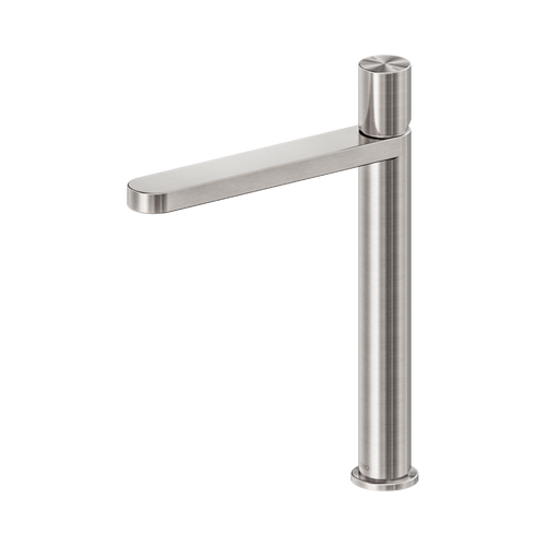 Pure SS316L Tall Basin Mixer Brushed Nickel [315729]