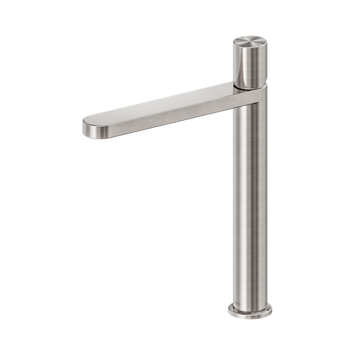 Pure SS316L Tall Basin Mixer Brushed Nickel [315729]