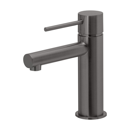 Vivid Slimline Basin Mixer Brushed Carbon Lead Free [317353]
