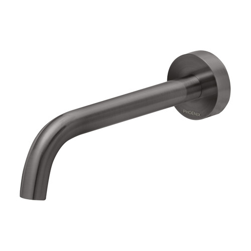 Vivid Slimline Wall Bath Outlet 180mm Curved Lead Free [319767]