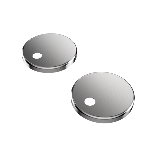 Urbane II Toilet Seat Hinge Caps Stainless Steel [200814]