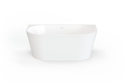 Naples Back-to-Wall Bath with Overflow 1500 mm [318306]