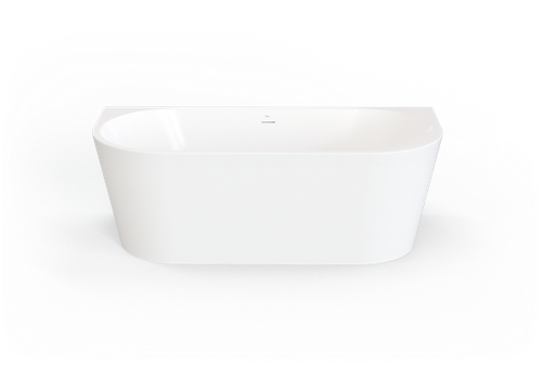Naples Back-to-Wall Bath with Overflow 1700 mm [318308]