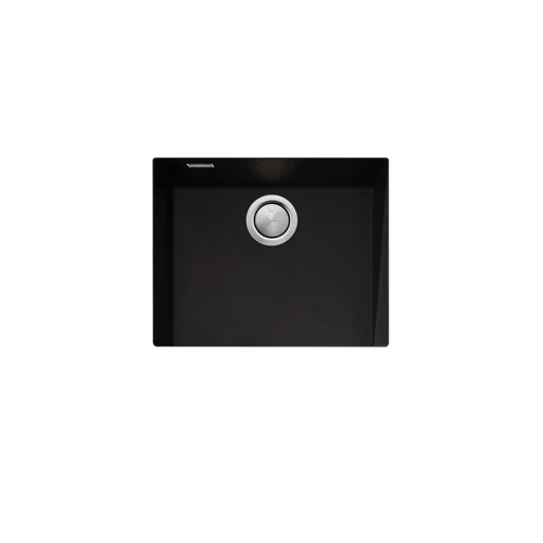 Santorini Large Bowl Undermount Sink Black [321821]