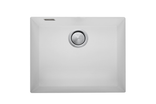 Santorini Large Bowl Undermount Sink White [321826]