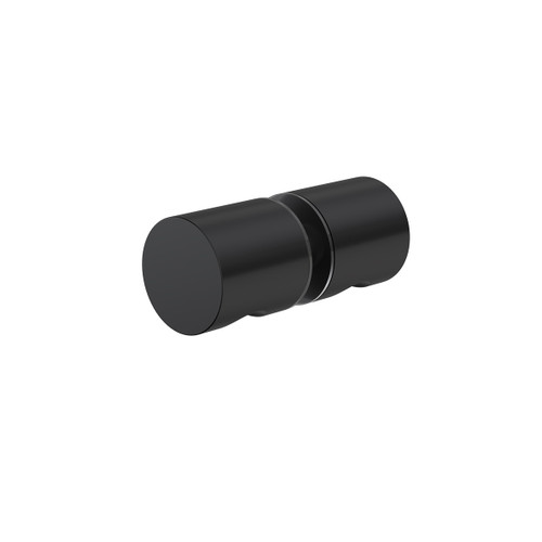 Shower Door Handle Round Matte Black [327265]