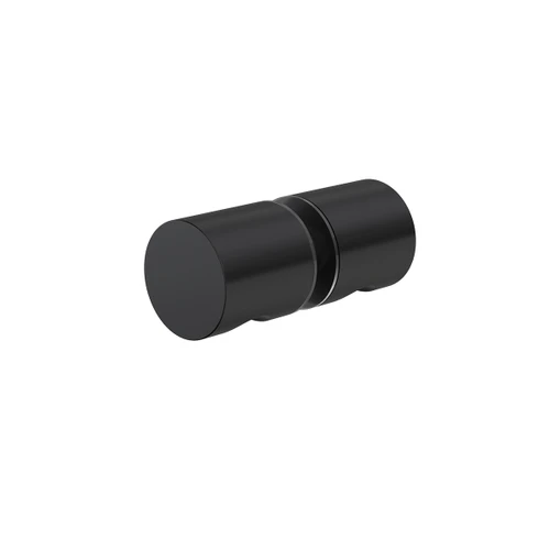 Shower Door Handle Round Matte Black [327265]