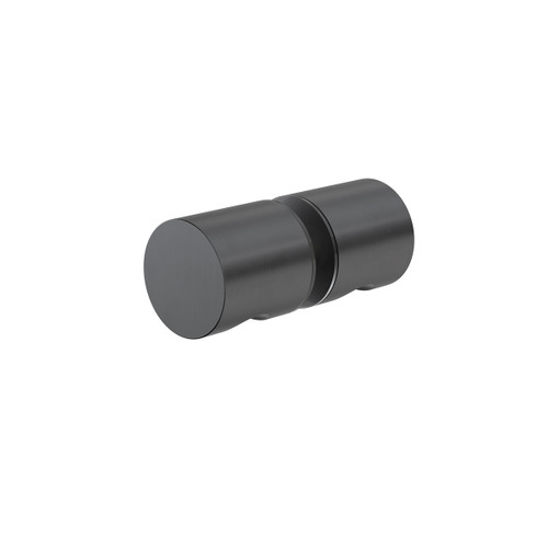 Shower Door Handle Round Gunmetal [327269]