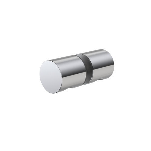 Shower Door Handle Round Chrome [327273]