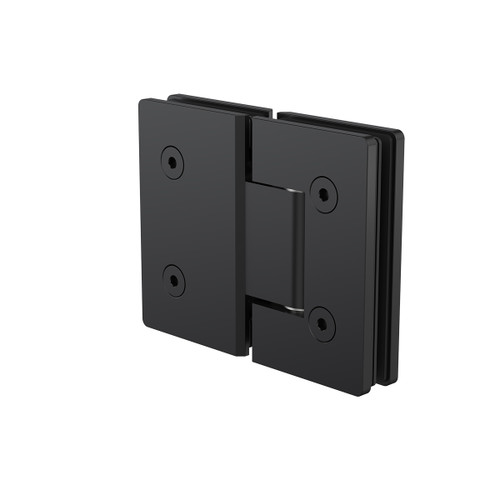 Glass to Glass Shower Door Hinge Matte Black [327277]