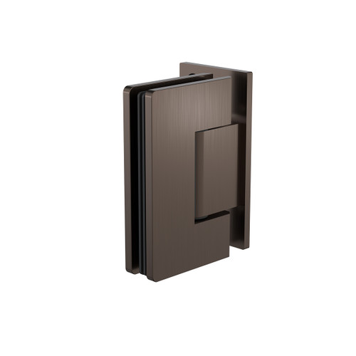 Glass to Wall Shower Door Hinge Brushed Bronze [327279]