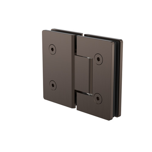 Glass to Glass Shower Door Hinge Brushed Bronze [327280]